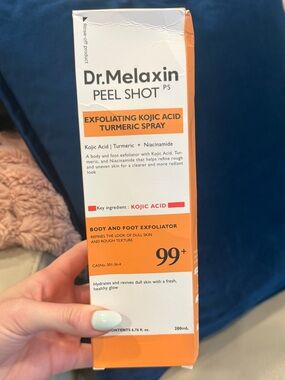 Peel Shot Exfoliating Kojic Acid Turmeric Body Spray